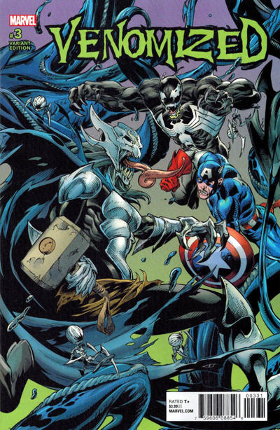 Venomized #3 Bagley Connecting Cover