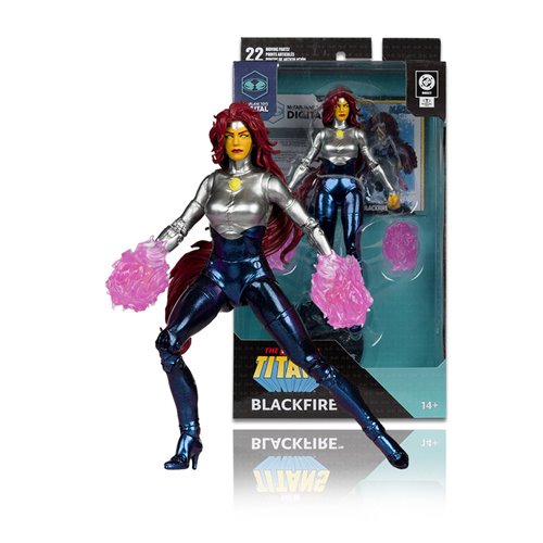 Blackfire (DC Direct: The New Teen Titans) 7" Action Figure w/ Digital Collectible - McFarlane Toys