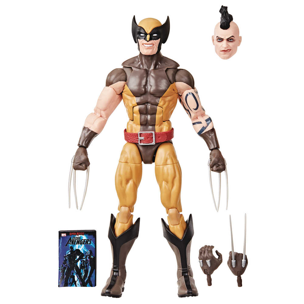 Marvel Legends 6in Dark Avengers #1 Dakan Wolverine Action Figure
