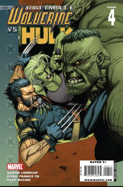 Ultimate Wolverine vs Hulk #4 (2006)