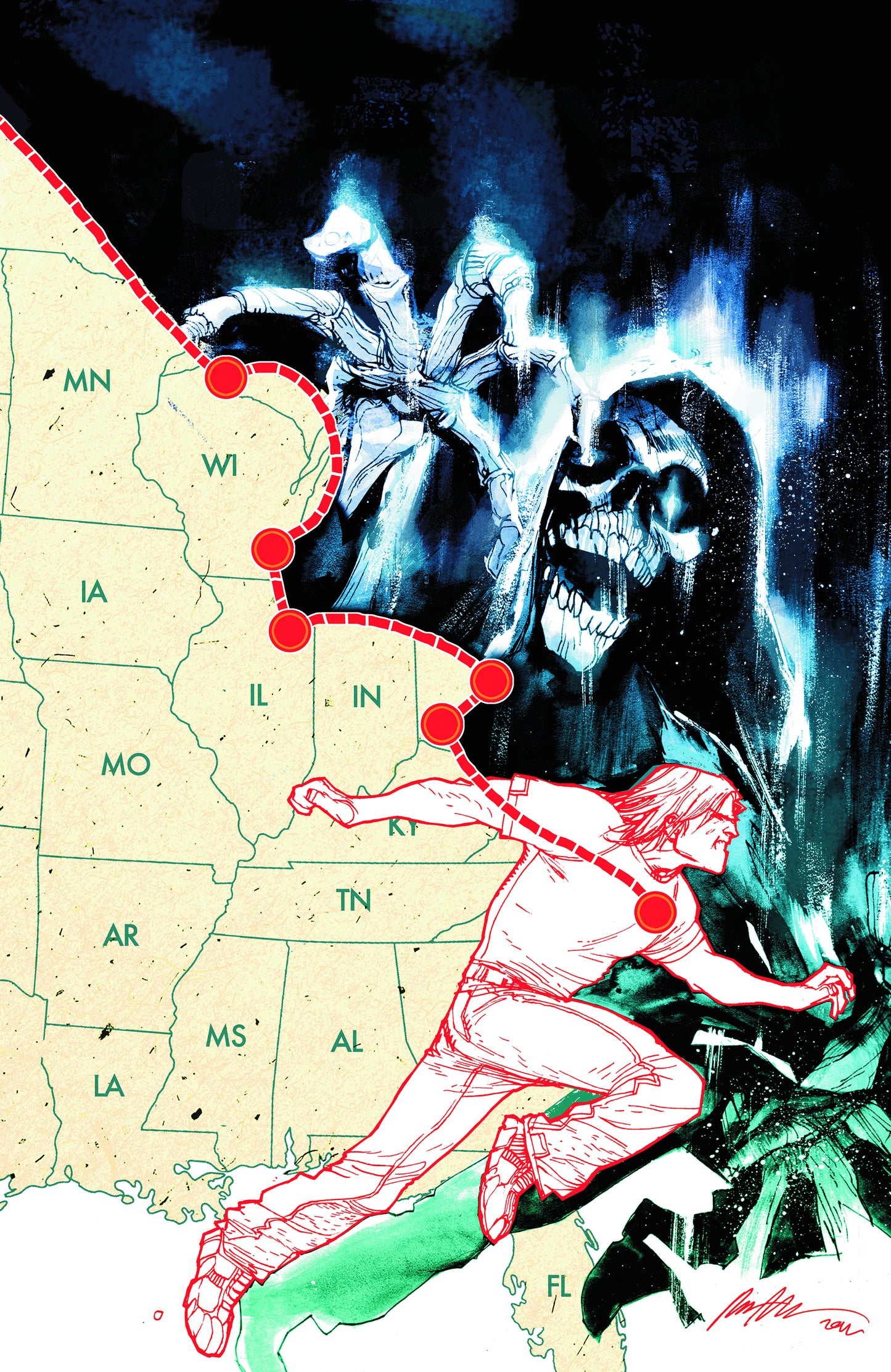 Resurrection Man #8 (2011)
