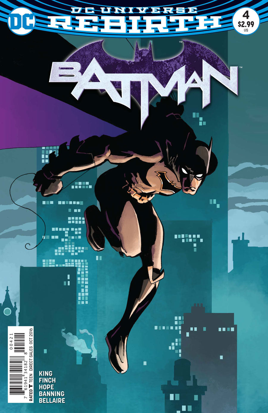 Batman #4 (2016) Tim Sale Variant