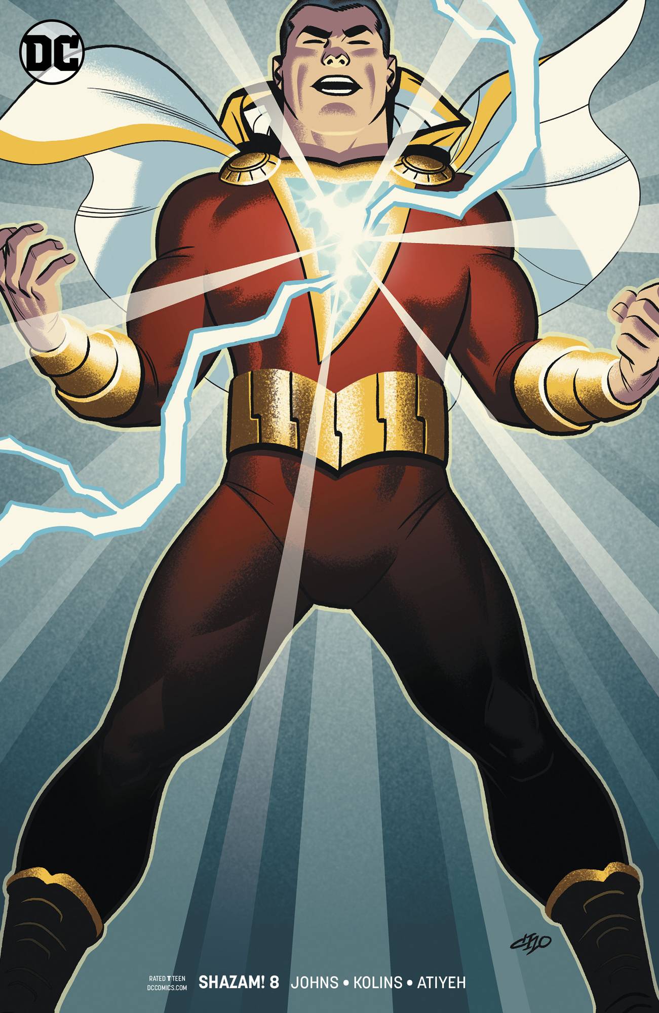 Shazam #8 (2018) variant cover
