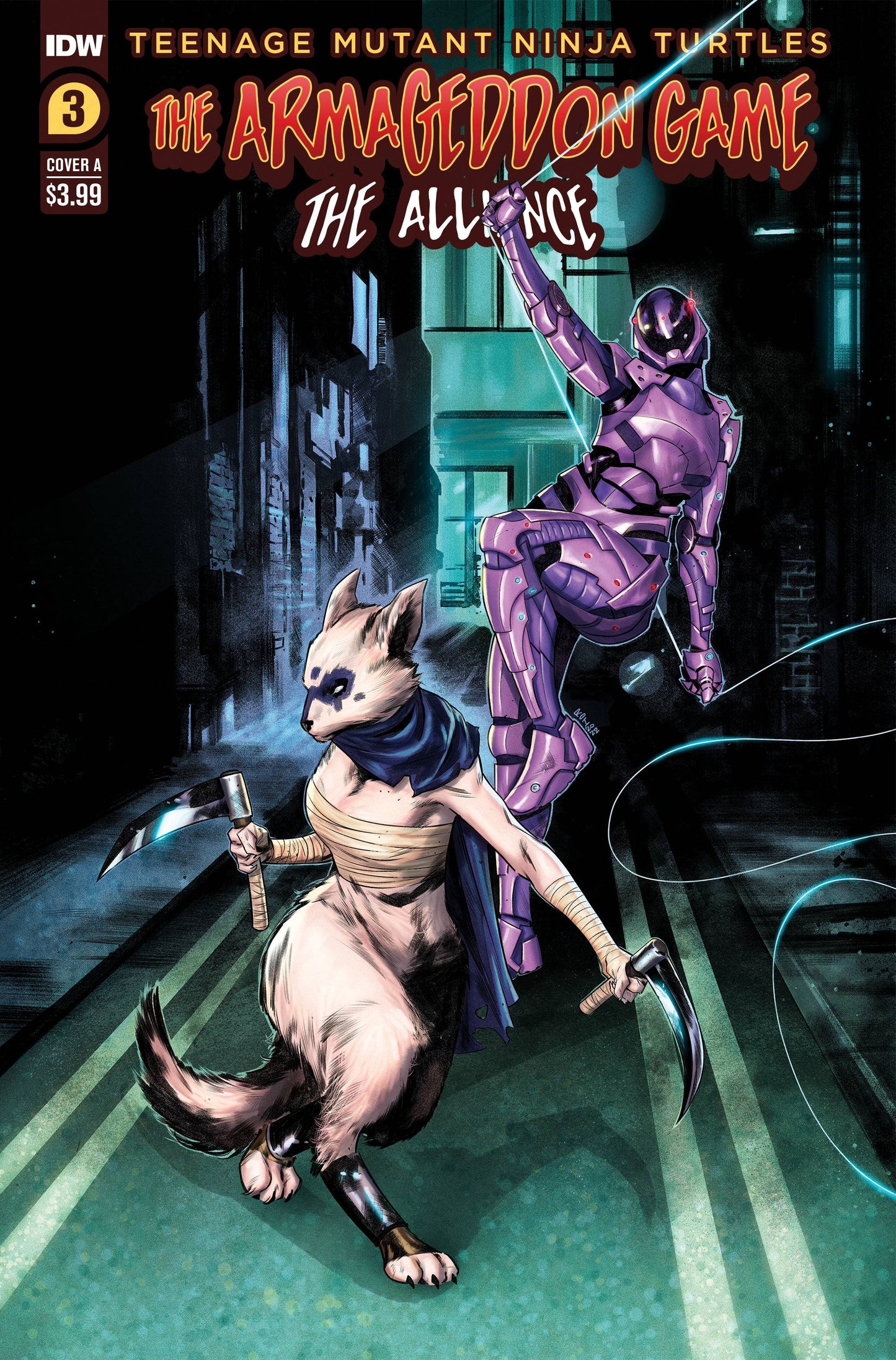 Teenage Mutant Ninja Turtles The Armageddon Game The Alliance #3