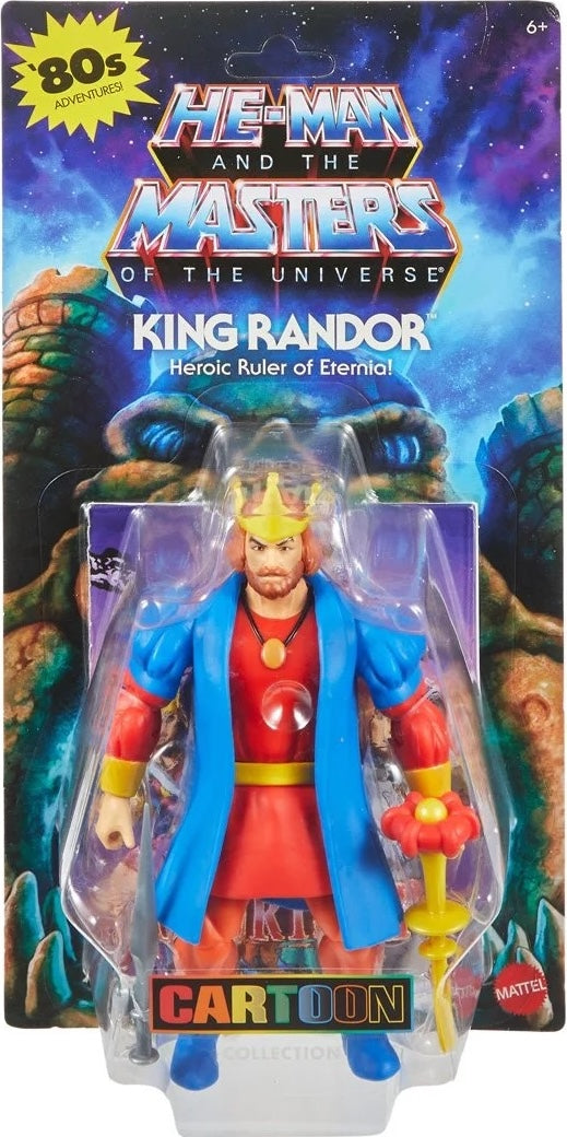 Masters of the Universe Origins Wave 28 Cartoon Collection King Randor
