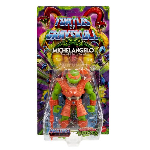 Turtles of Grayskull Michelangelo Figure