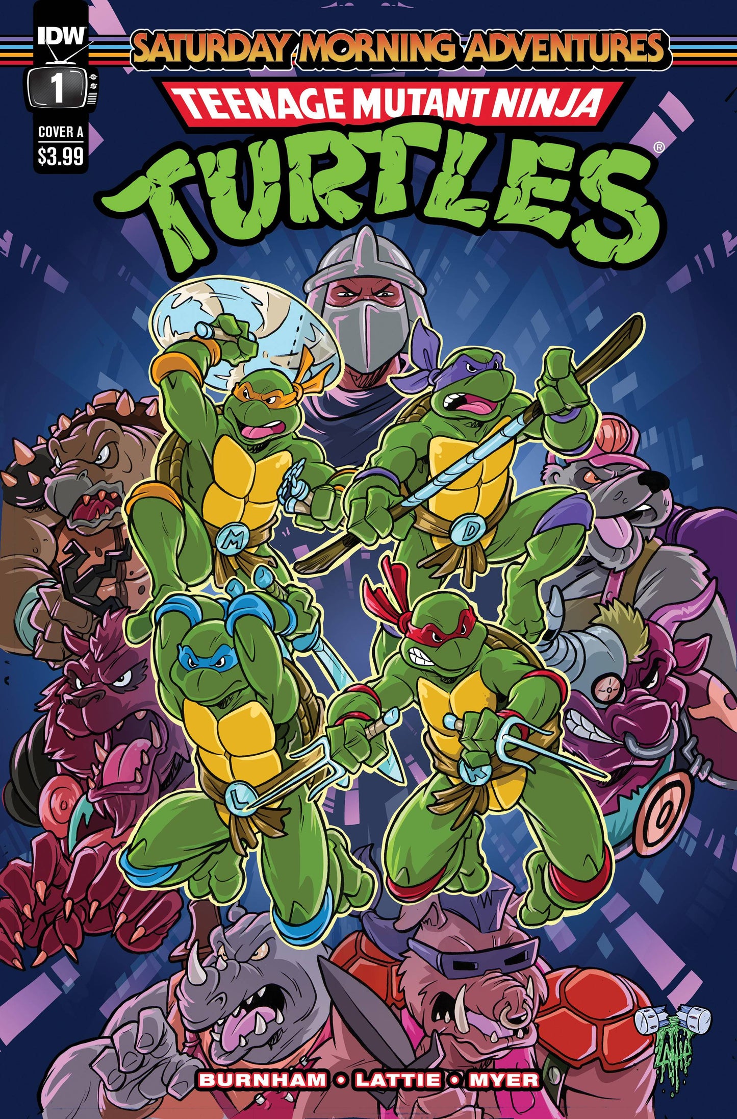 Teenage Mutant Ninja Turtles Saturday Morning Adventures #1 (2022)