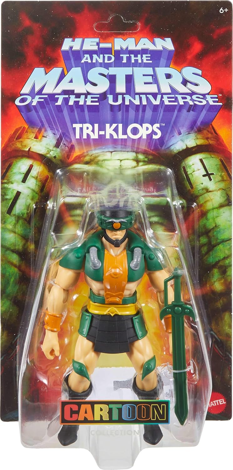 Masters of the Universe Origins Wave 27 Cartoon Collection 200X Tri-Klops Action Figure