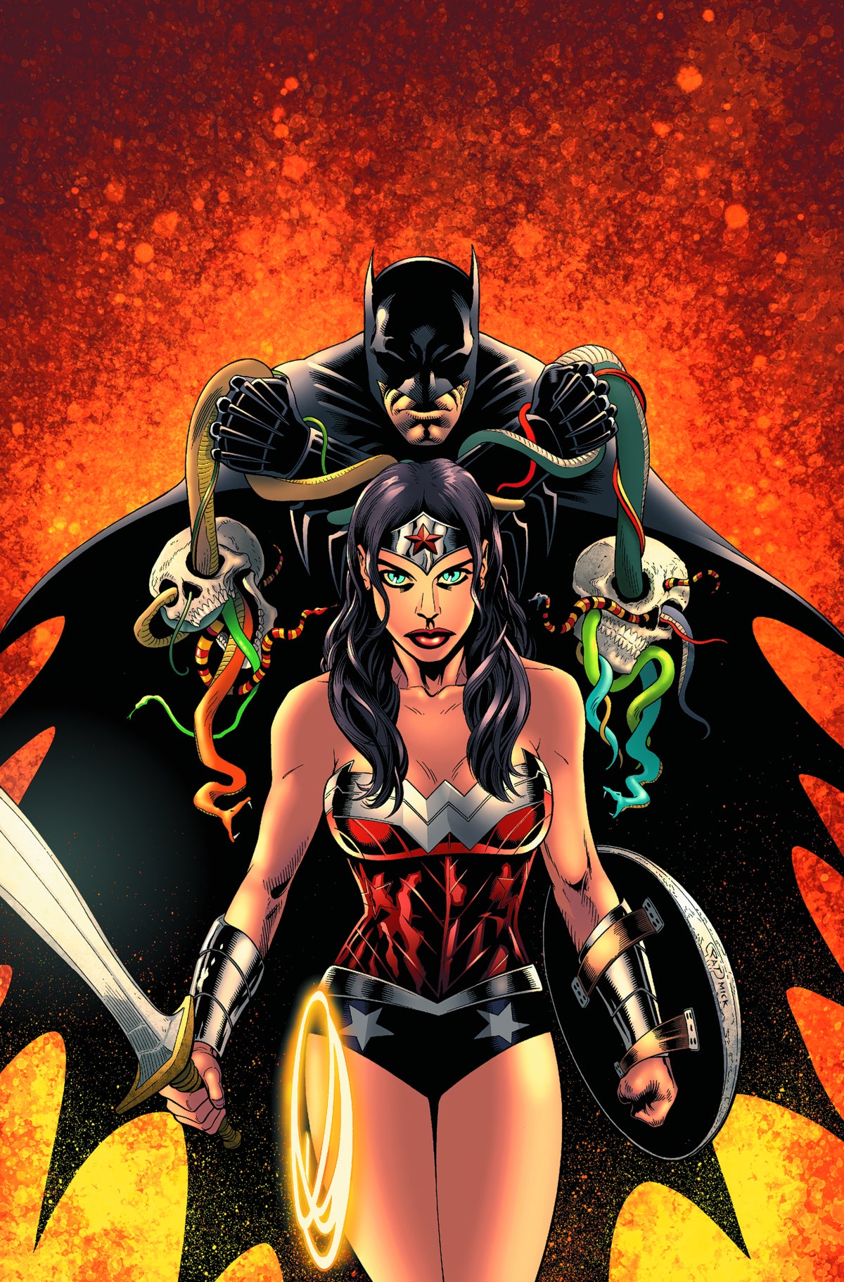 Batman & Robin #30 (2011) Wonder Woman!