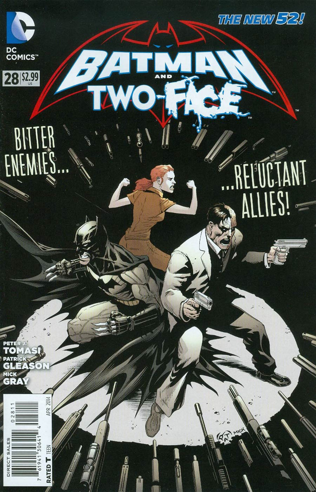 Batman and Robin #28 (2011) Two-Face