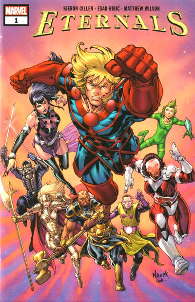 Eternals #1 (2021) Walmart Exclusive Cover