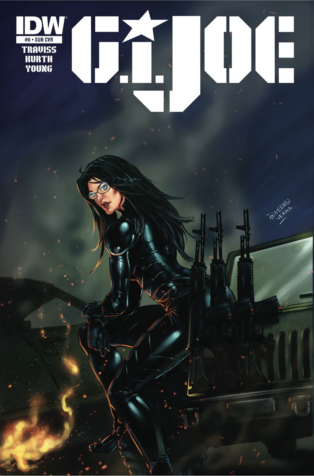 GI Joe #6 Subscription Variant (2014)