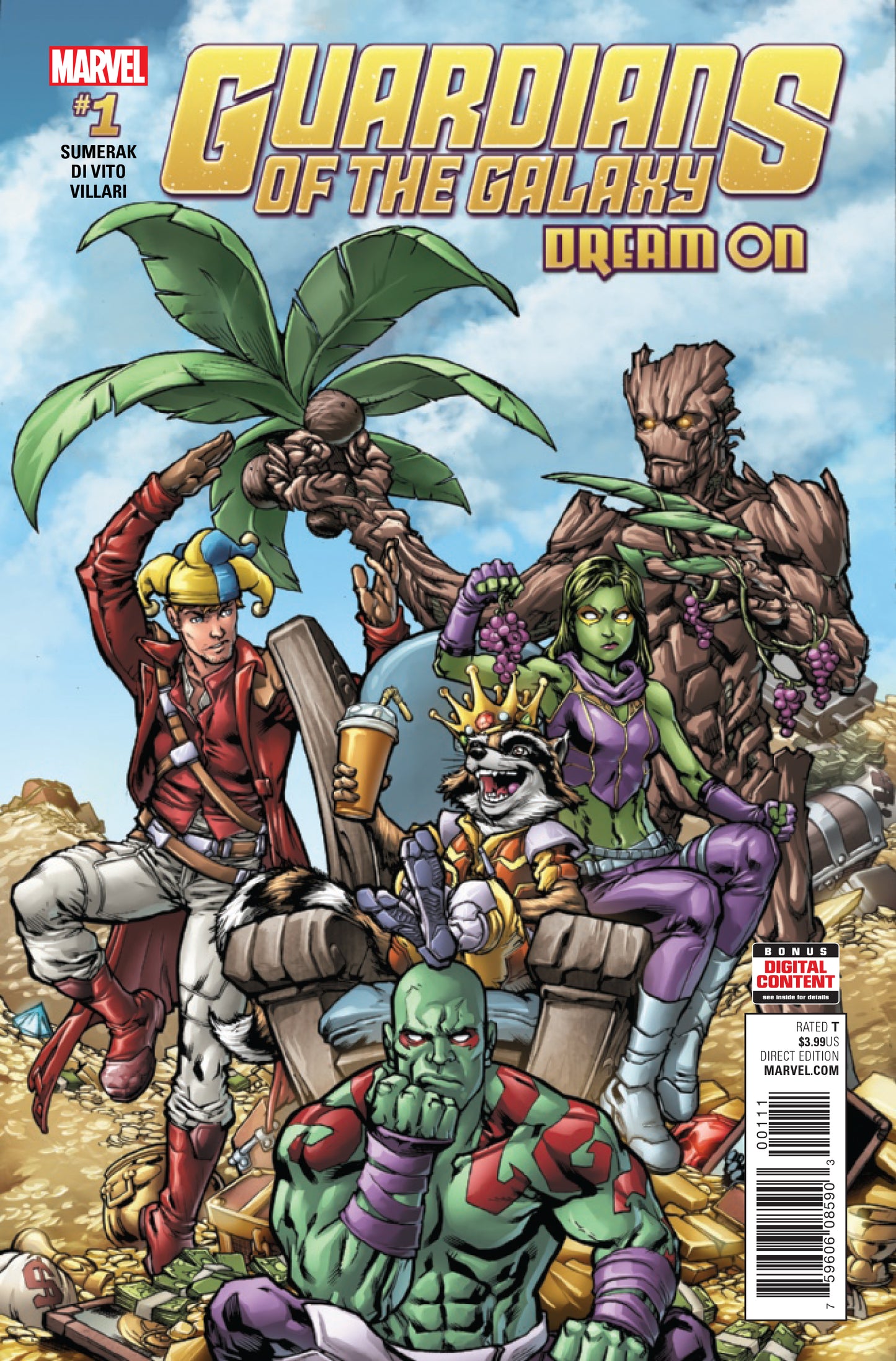 Guardians of the Galaxy Dream On #1