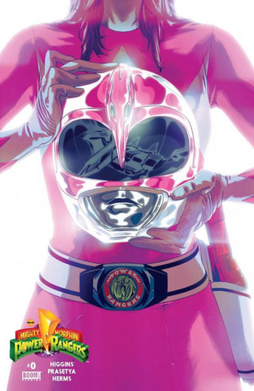 Mighty Morphin Power Rangers #0 Pink Ranger Cover