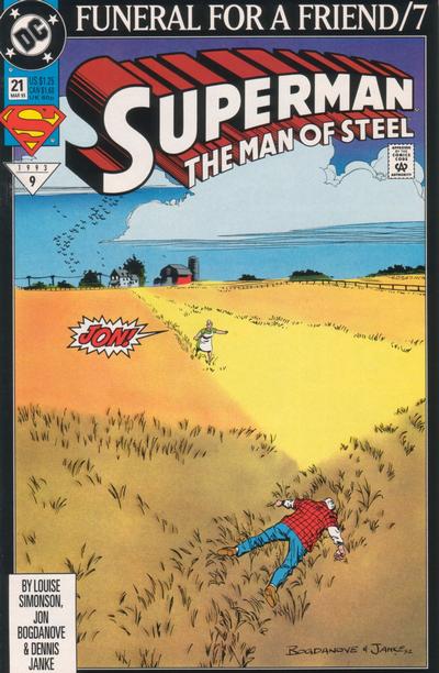 Superman The Man of Steel #21 (1991)
