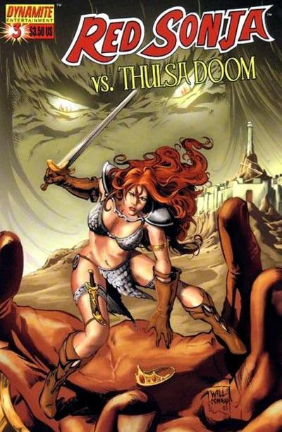 Red Sonja vs Thulsa Doom #3 Cover B