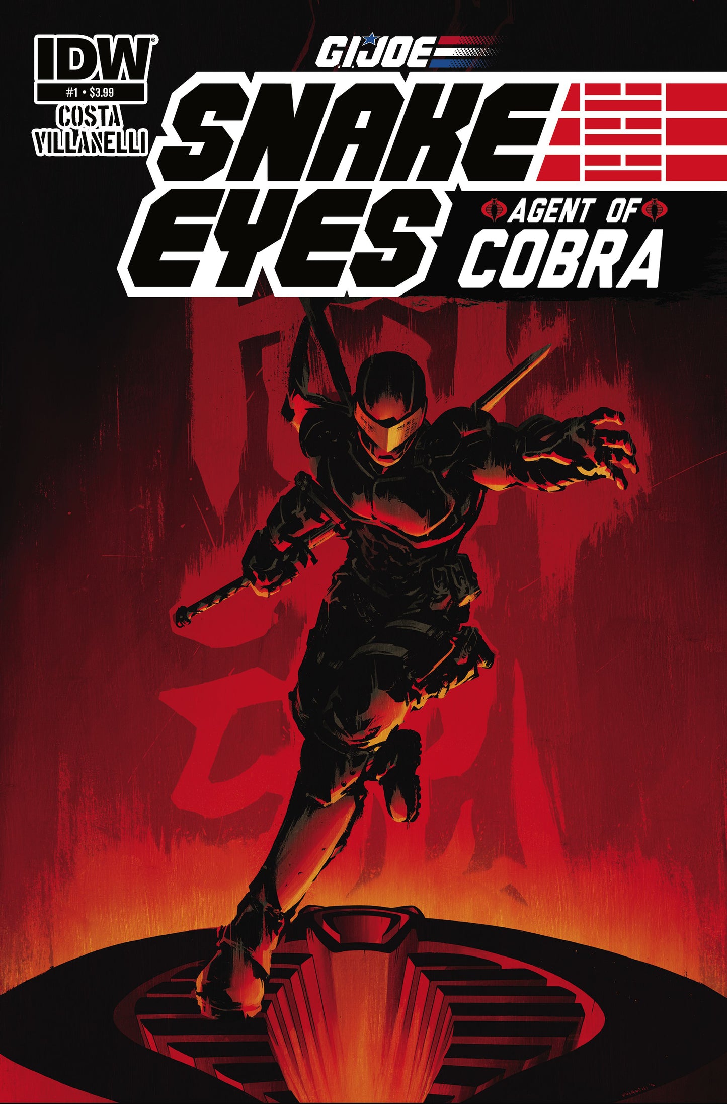 GI Joe Snake Eyes Agent of Cobra #1