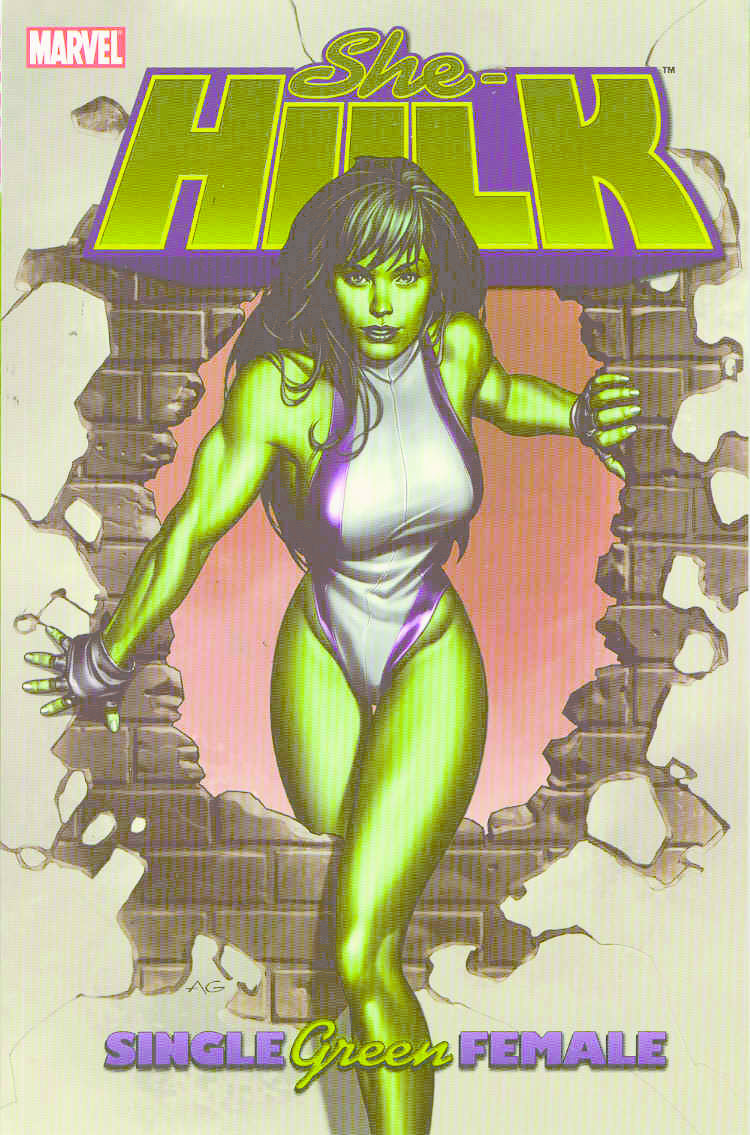 She-Hulk Trade Paperback Volume 1 Single Green Female
