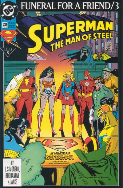 Superman The Man of Steel #20 (1991)