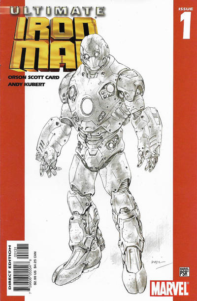 Ultimate Iron Man #1 Sketch Cover (2005)