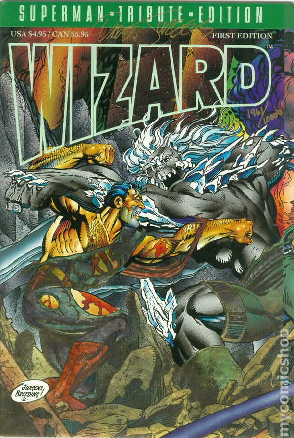 Wizard Superman Tribute Edition