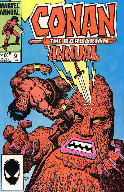 Conan The Barbarian Annual #9 (1984)