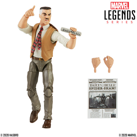 Marvel Legends Retro Style Spider-Man J Jonah Jameson Action Figure