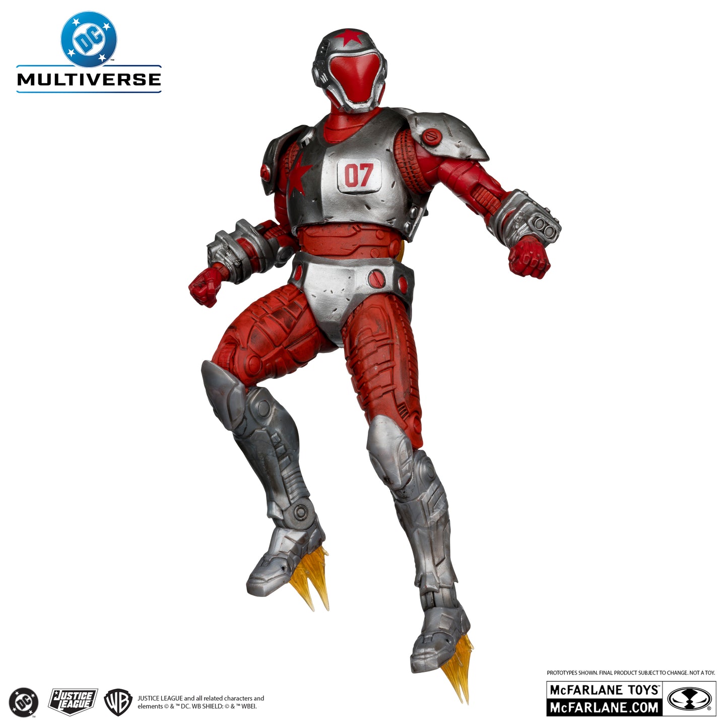 DC Multiverse Rocket Red Brigade (Justice League: Generation Lost) Action Figure