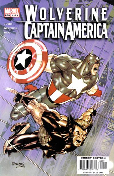 Wolverine Captain America #4 (2004)