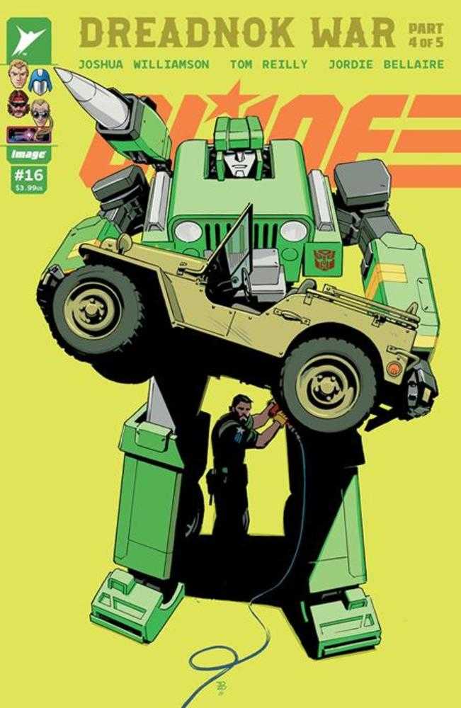 G.I. Joe #16 Cover B Tonci Zonjic Variant