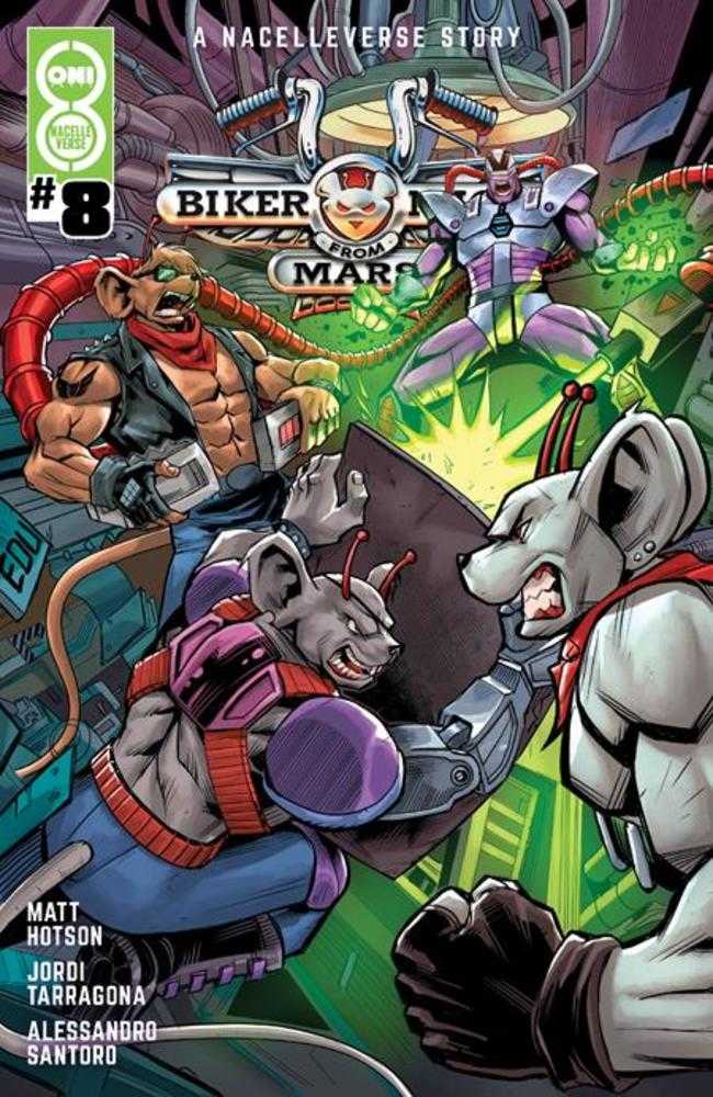 Biker Mice From Mars (2025) #8 Cover A Edu Souza