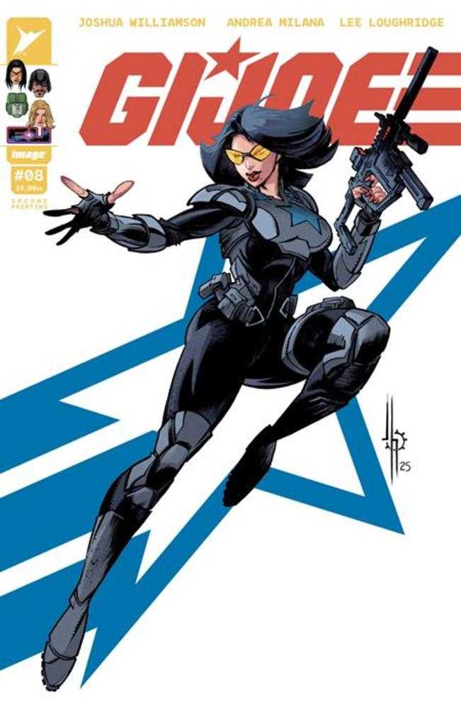 G.I. Joe #8 2 Nd Printing Cover A Jason Howard Lady Jaye Cover