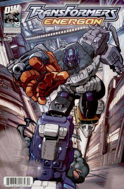 Transformers #19 Optimus Prime Cover