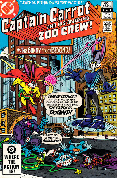 Captain Carrot and his Amazing Zoo Crew #6