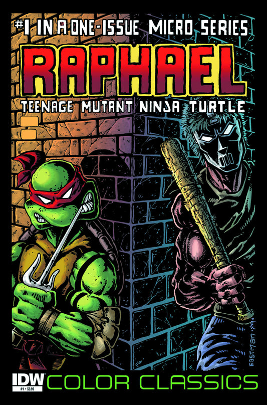 TMNT Color Classics Micro Series Raphael #1 One-Shot