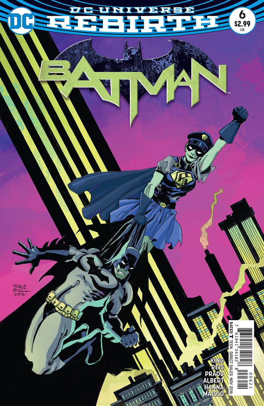 Batman #6 (2016) Tim Sale Variant
