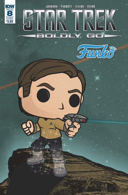 Star Trek Boldly Go #8 Funko cover