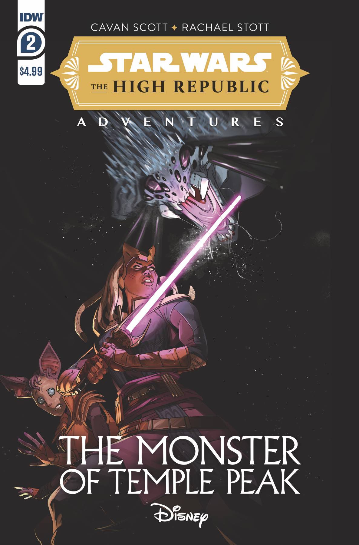 Star Wars High Republic Adventures Monster of Temple Peak #2