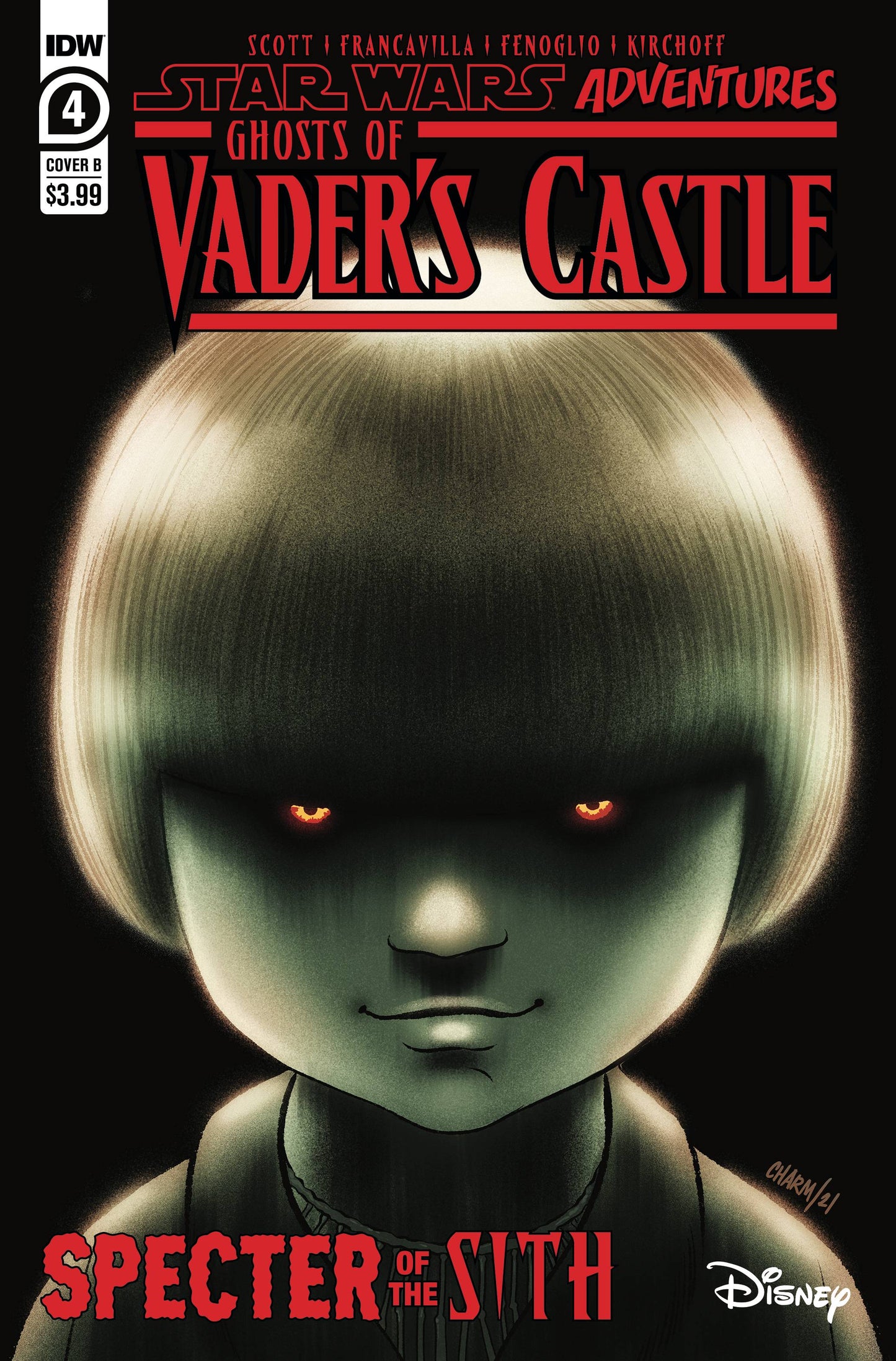 Star Wars Adventures Ghosts of Vaders Castle #4 cover B
