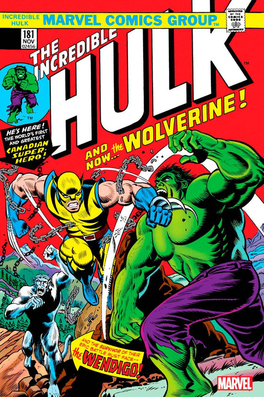 Incredible Hulk #181 (1962) Facsimile Edition