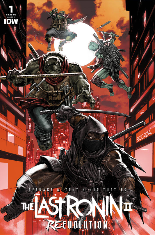 Teenage Mutant Ninja Turtles The Last Ronin II Re Evolution #1