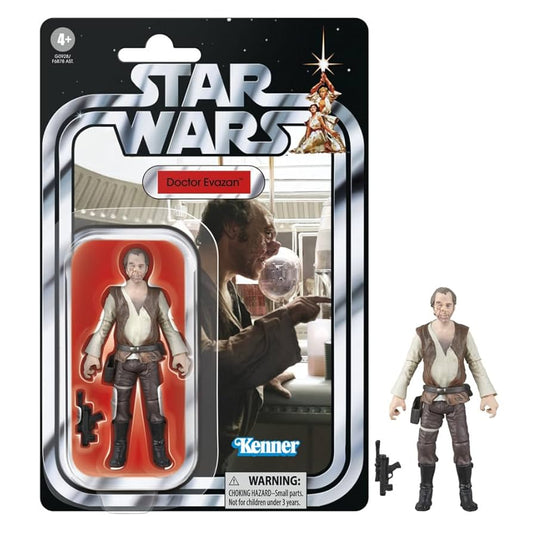 Star Wars action figure packaging with character and Kenner branding