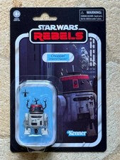 Star Wars Rebels action figure on a black card with character illustration