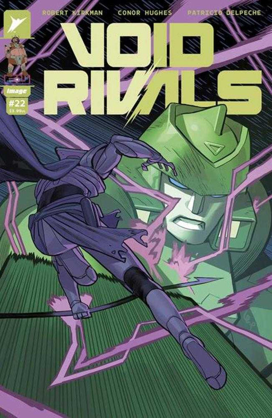 Comic book cover titled 'Void Rivals' with two characters in a dynamic pose.