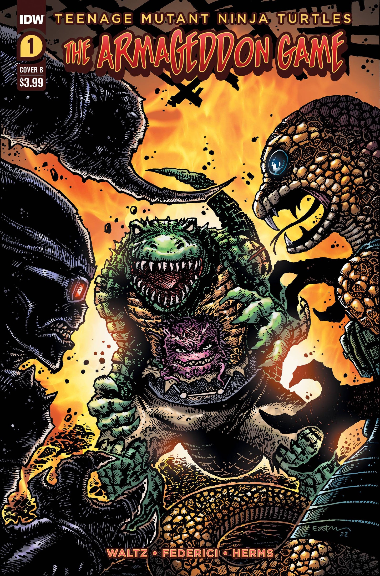 Teenage Mutant Ninja Turtles The Armageddon Game #1