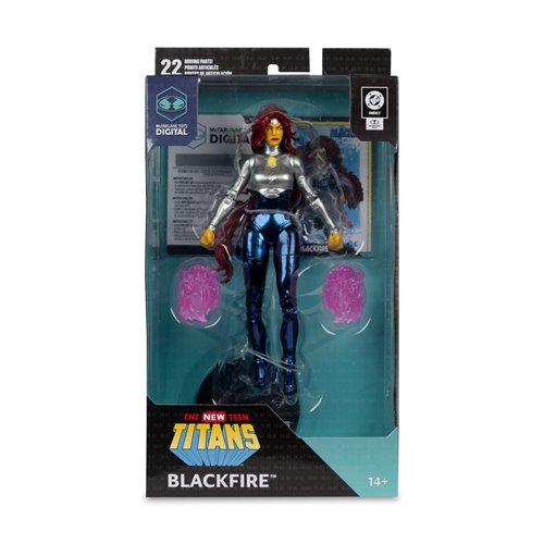 Blackfire (DC Direct: The New Teen Titans) 7" Action Figure w/ Digital Collectible - McFarlane Toys