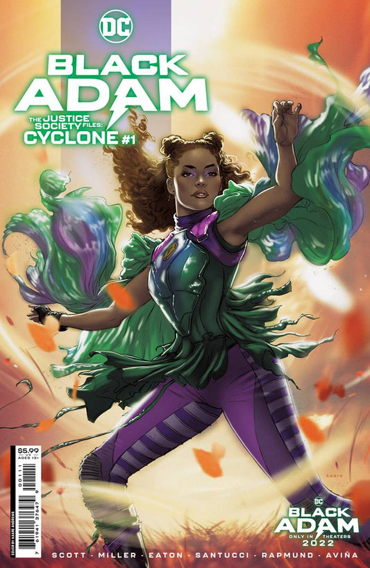 Black Adam The Justice Society Files Cyclone #1
