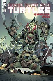 Teenage Mutant Ninja Turtles Annual 2021 Incentive Cover
