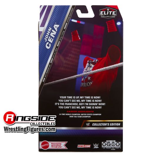 John Cena (U Can't See Me - Clear Figure) - WWE Elite Greatest Hits 8 Exclusive