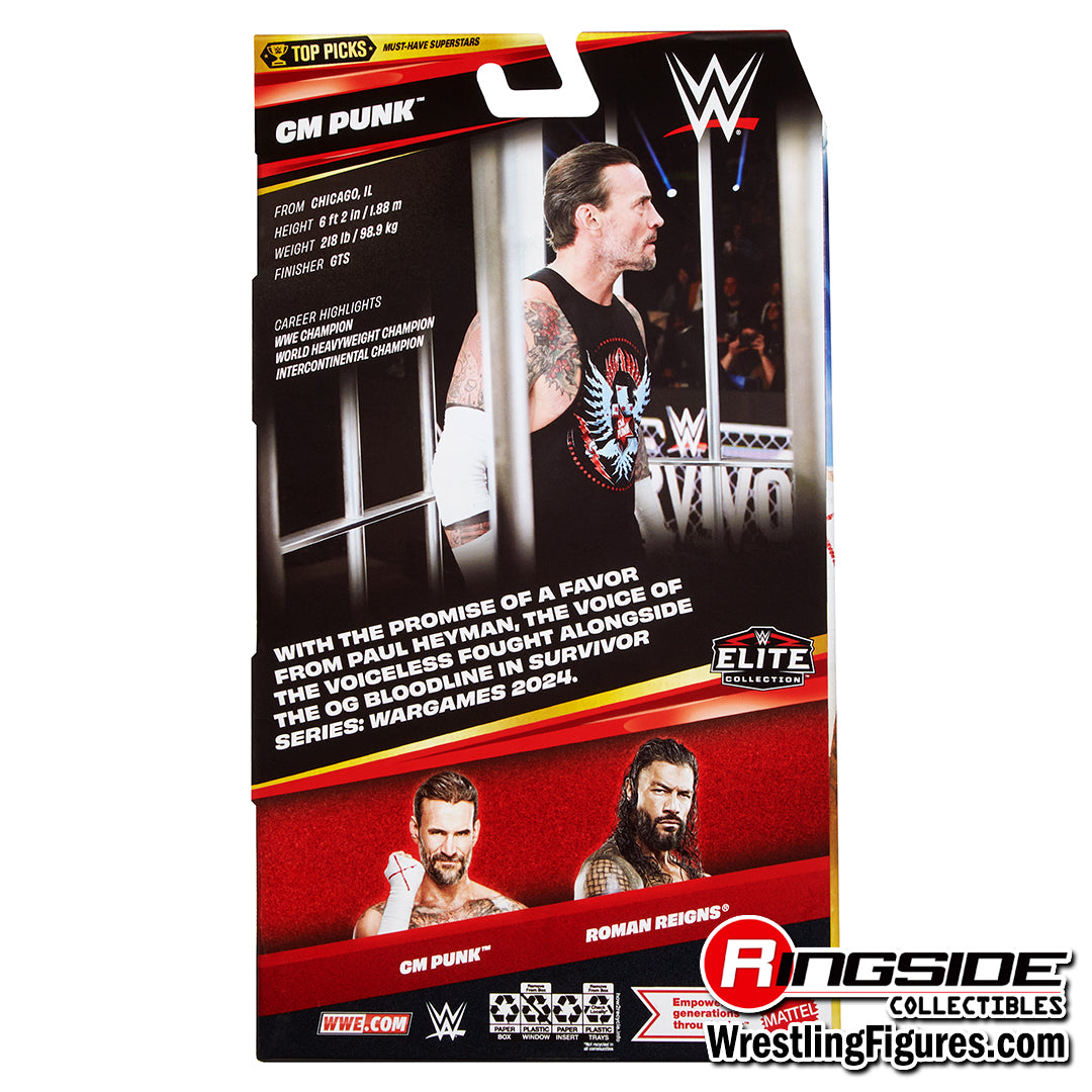 CM Punk (Survivor Series 2024) - WWE Elite Top Picks 2026 (Wave 2)